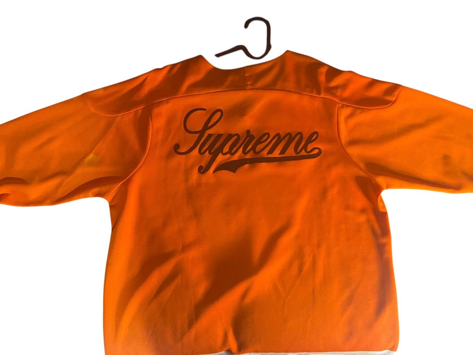 Supreme Supreme Lamborghini Hockey Jersey SS20 Orange Men's Large Size US L / EU 52-54 / 3 - 9 Thumbnail