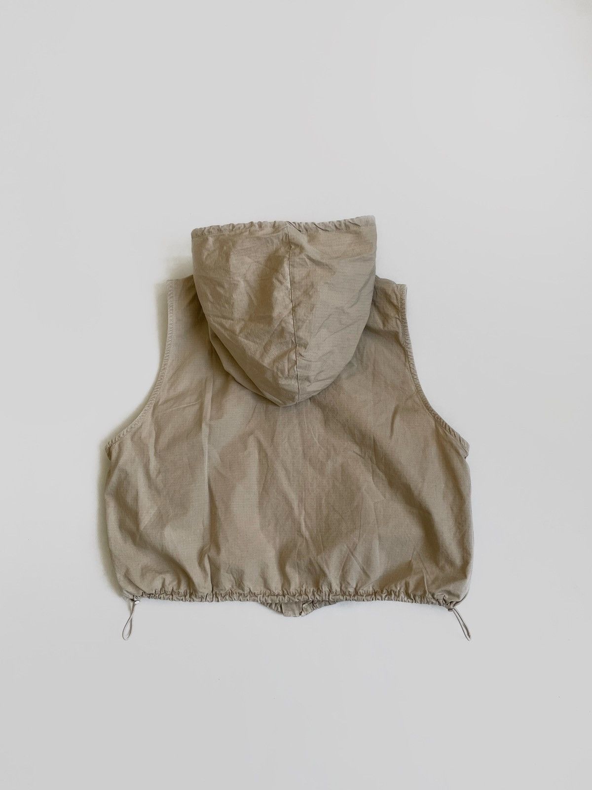 20471120 Crop zip vest Japanese style Size M / US 6-8 / IT 42-44 - 3 Thumbnail