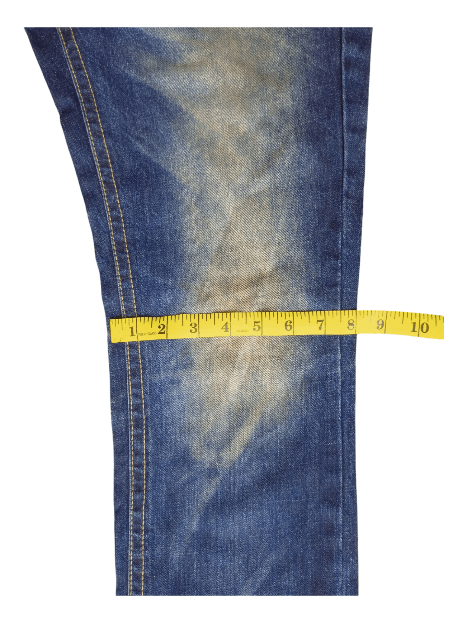 Japanese Brand Crazy Lolita Skulls Embroidery Mud Max Jeans Size US 28 / EU 44 - 20 Thumbnail