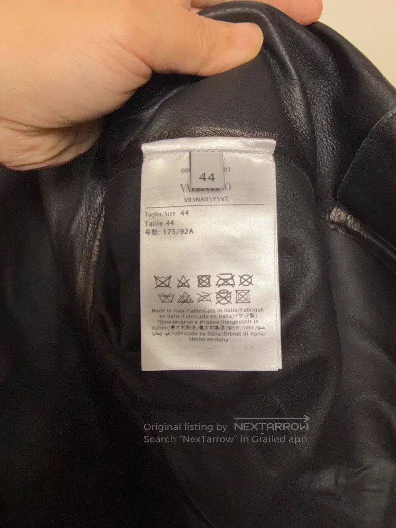 Valentino Valentino Long-sleeved leather jacket Size M / US 6-8 / IT 42-44 - 4 Thumbnail