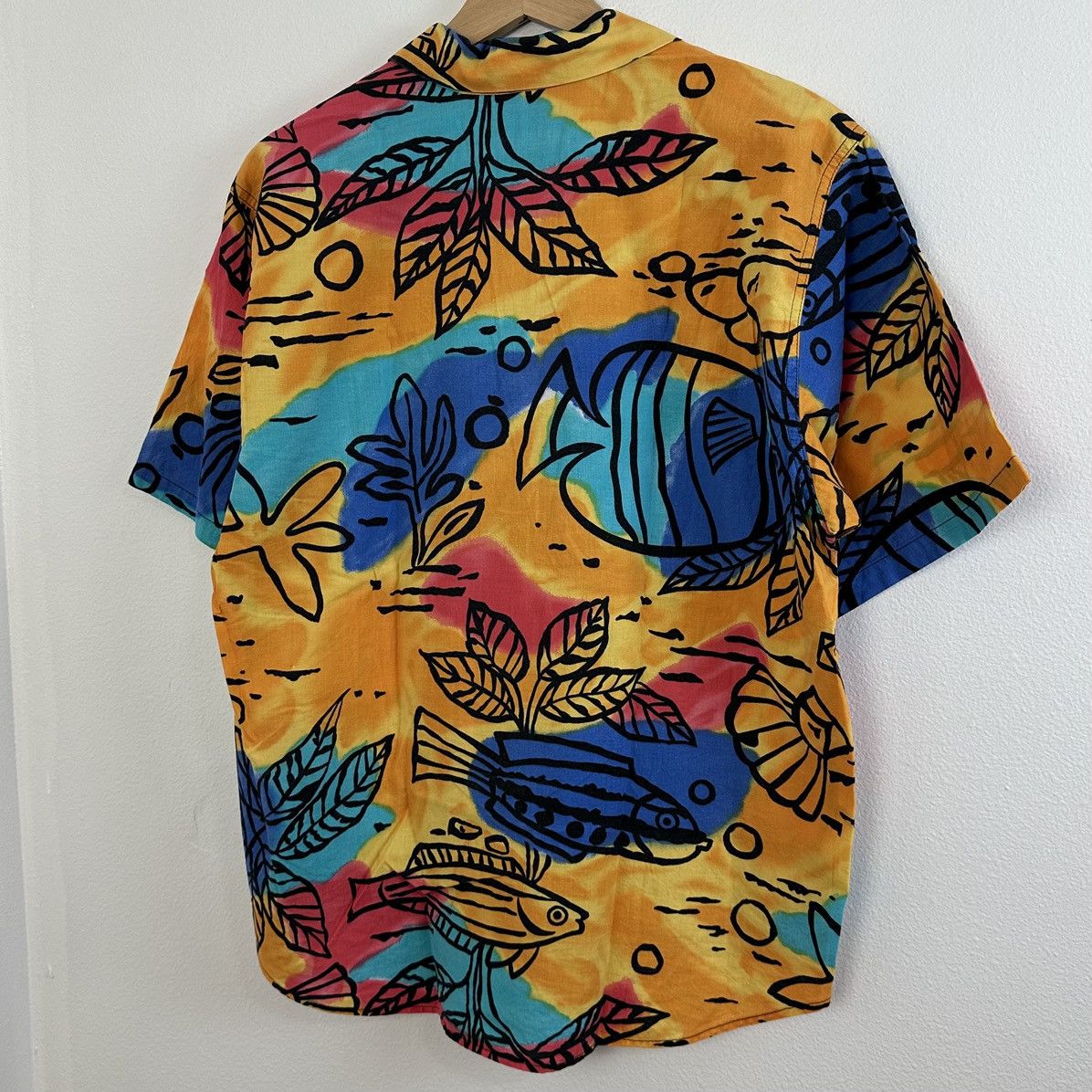 Ocean Pacific × Vintage Vintage Ocean Pacific Hawaiian Shirt 1980s Aloha OP Large Size US L / EU 52-54 / 3 - 3 Thumbnail