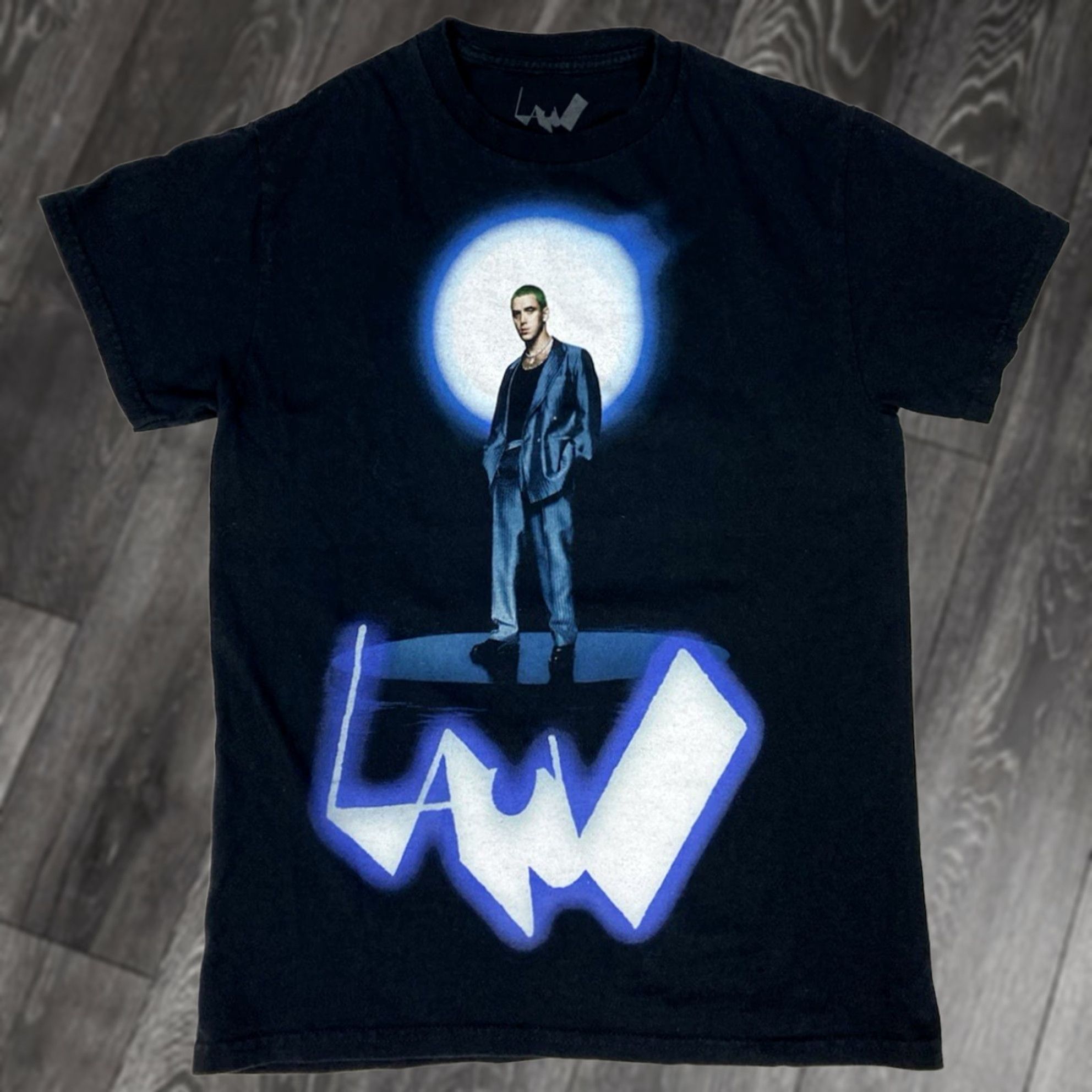 Vintage Lauv Graphic T-shirt Women Small Black Short Sleeve Music Merch Size S / US 4 / IT 40 - 1 Thumbnail