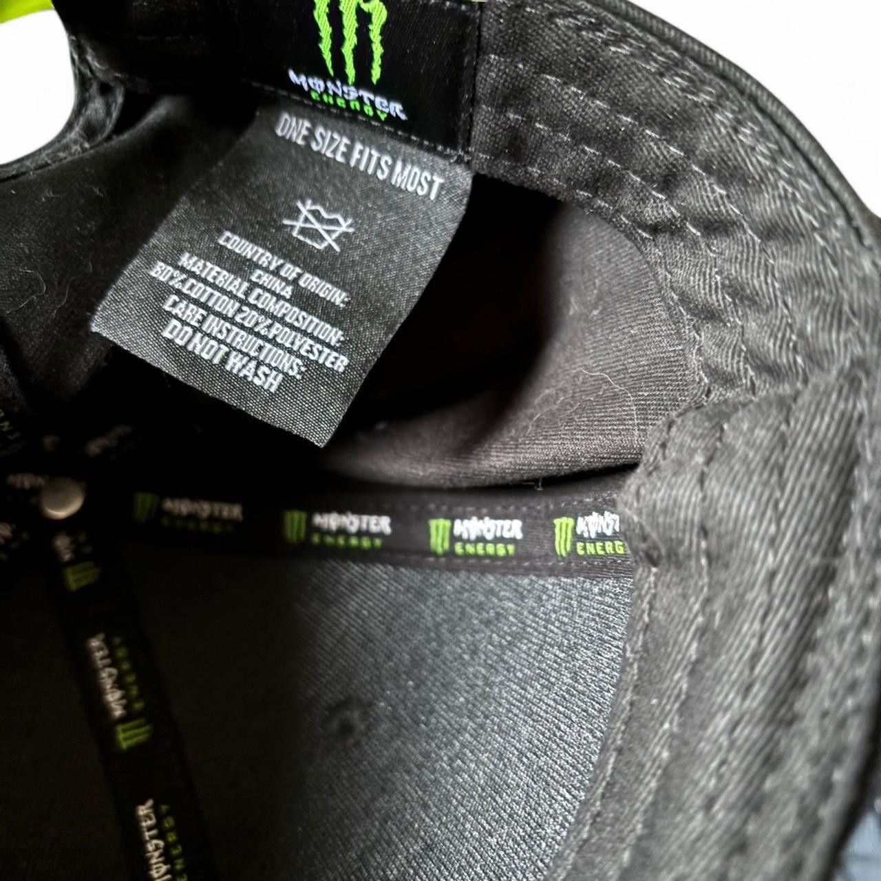 Vintage y2k monster energy snapback hat Size ONE SIZE - 3 Thumbnail