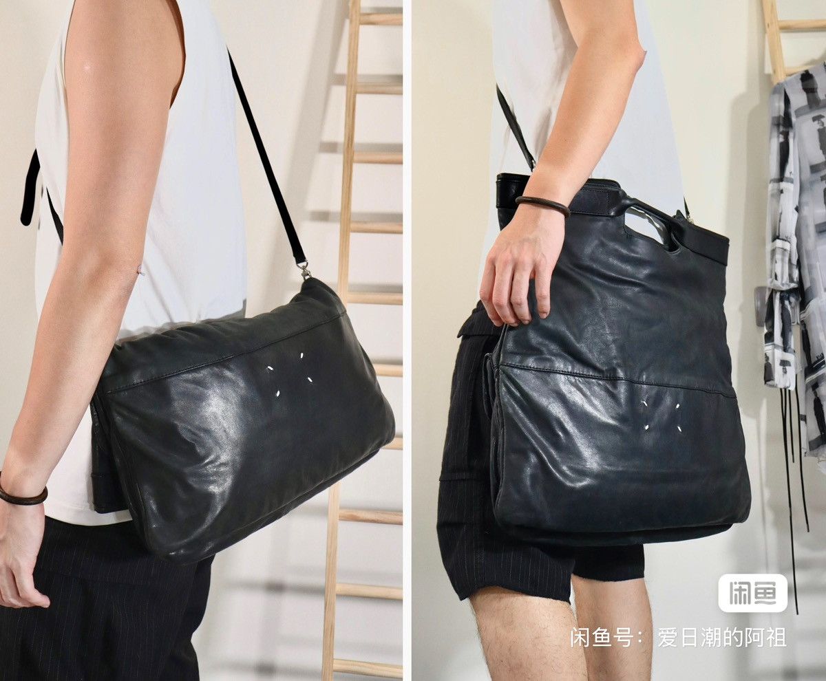 【希少・美品】2006 Martin Margiela 3wayレザー バッグ 希少・美品】2006 Martin Margiela 3wayレザー バッグ