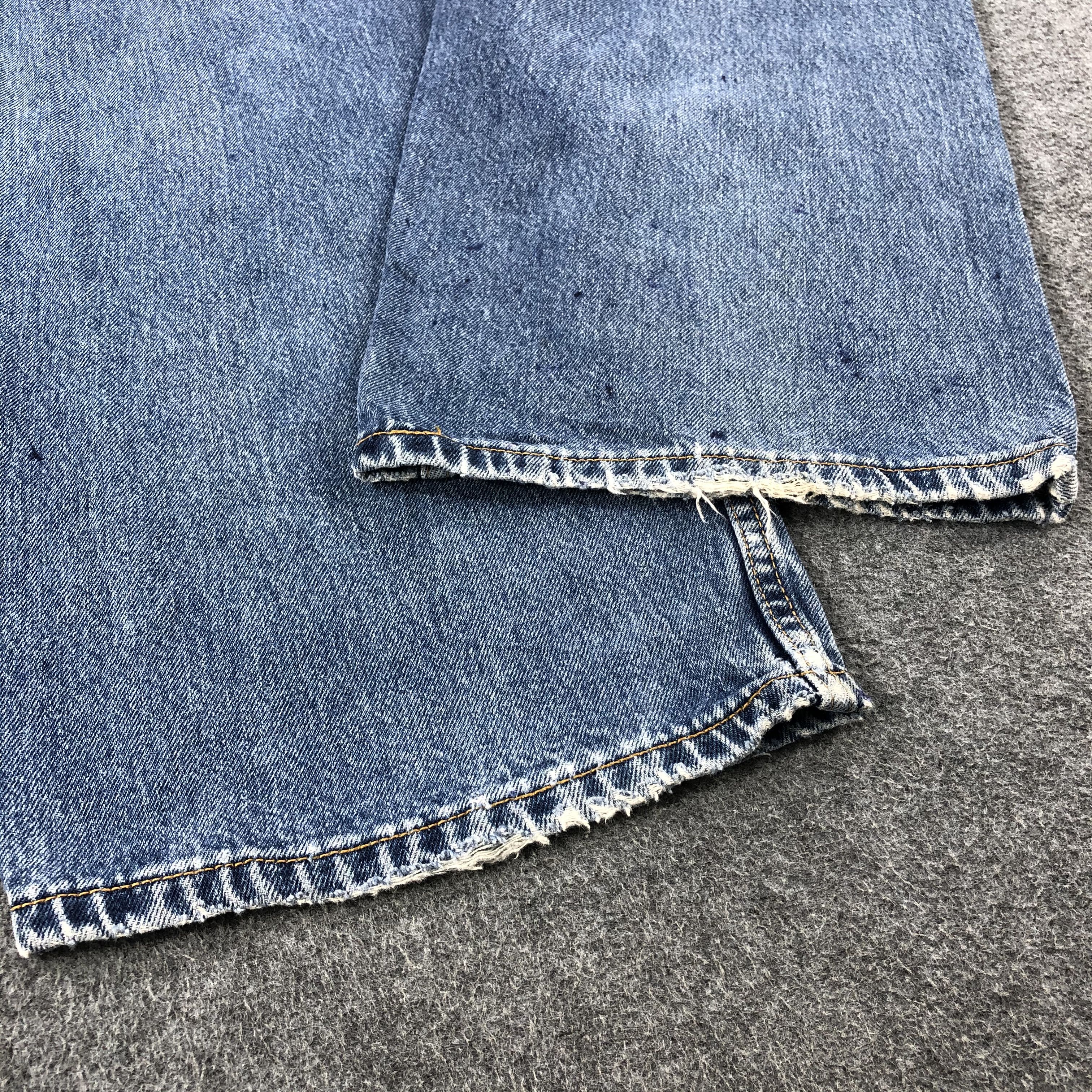 Levi's Faded Blue Vintage Levis 569 Jeans Straight Denim-J1067 Size US 35 - 6 Thumbnail