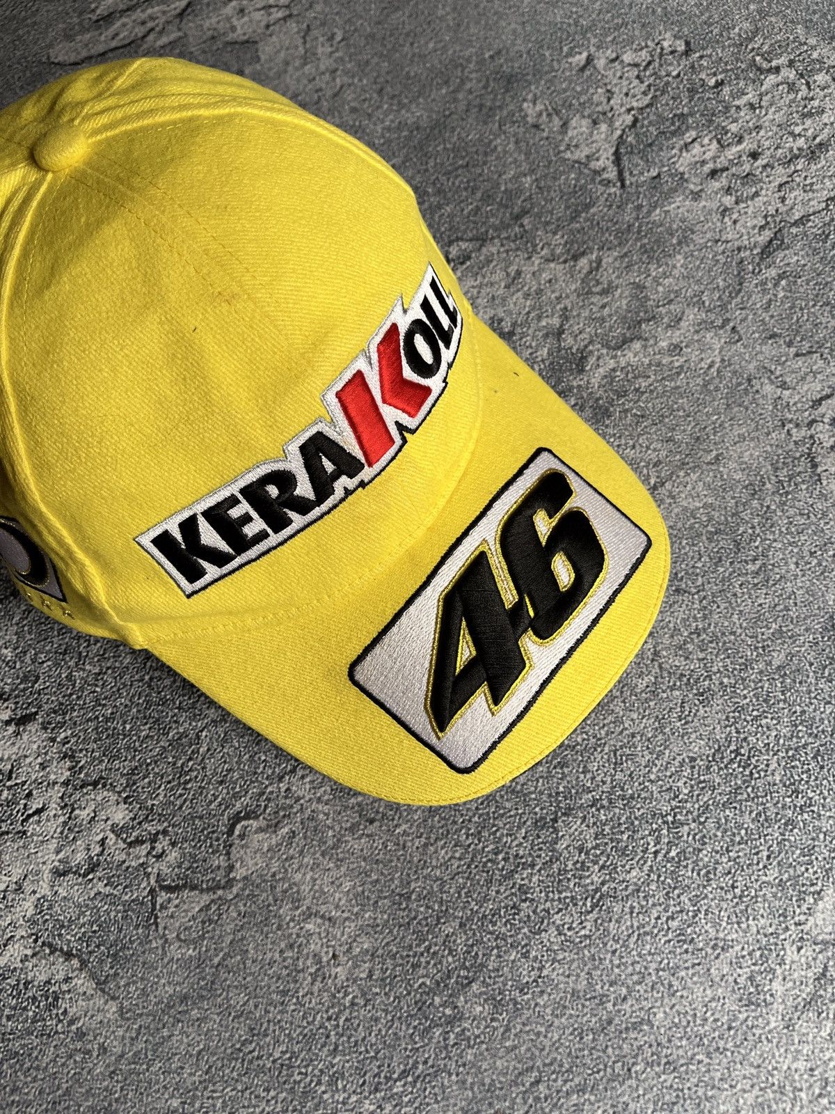 Formula 1 × Vintage 00s Vintage Valentino Rossi 46 The Doctor Uno Racer Cap Size ONE SIZE - 2 Thumbnail