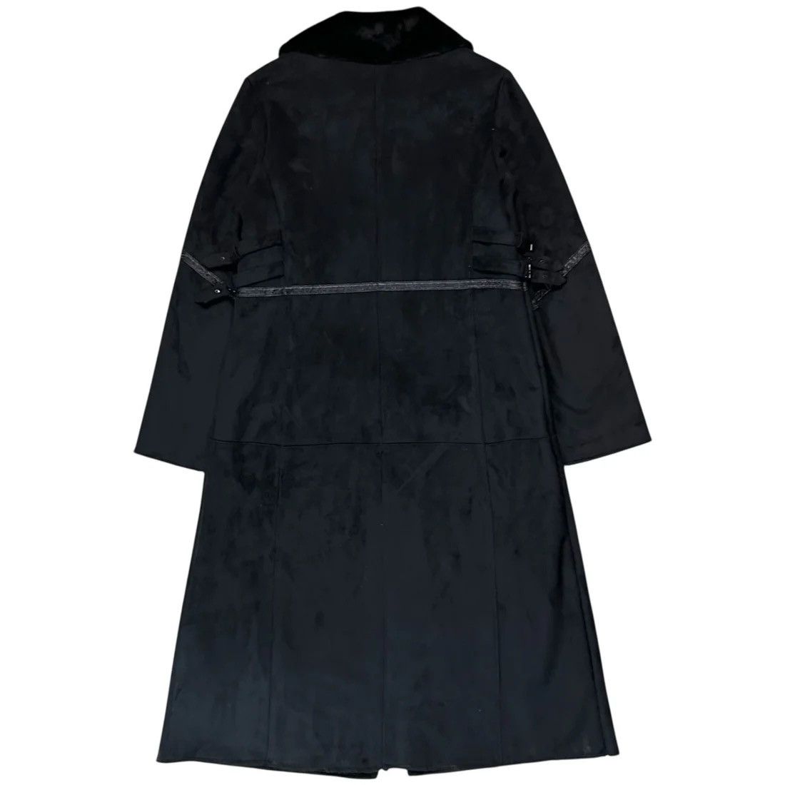 Balmain Balmain Multi Strap Faux Suede Coat - 90s Size US S / EU 44-46 / 1 - 3 Thumbnail