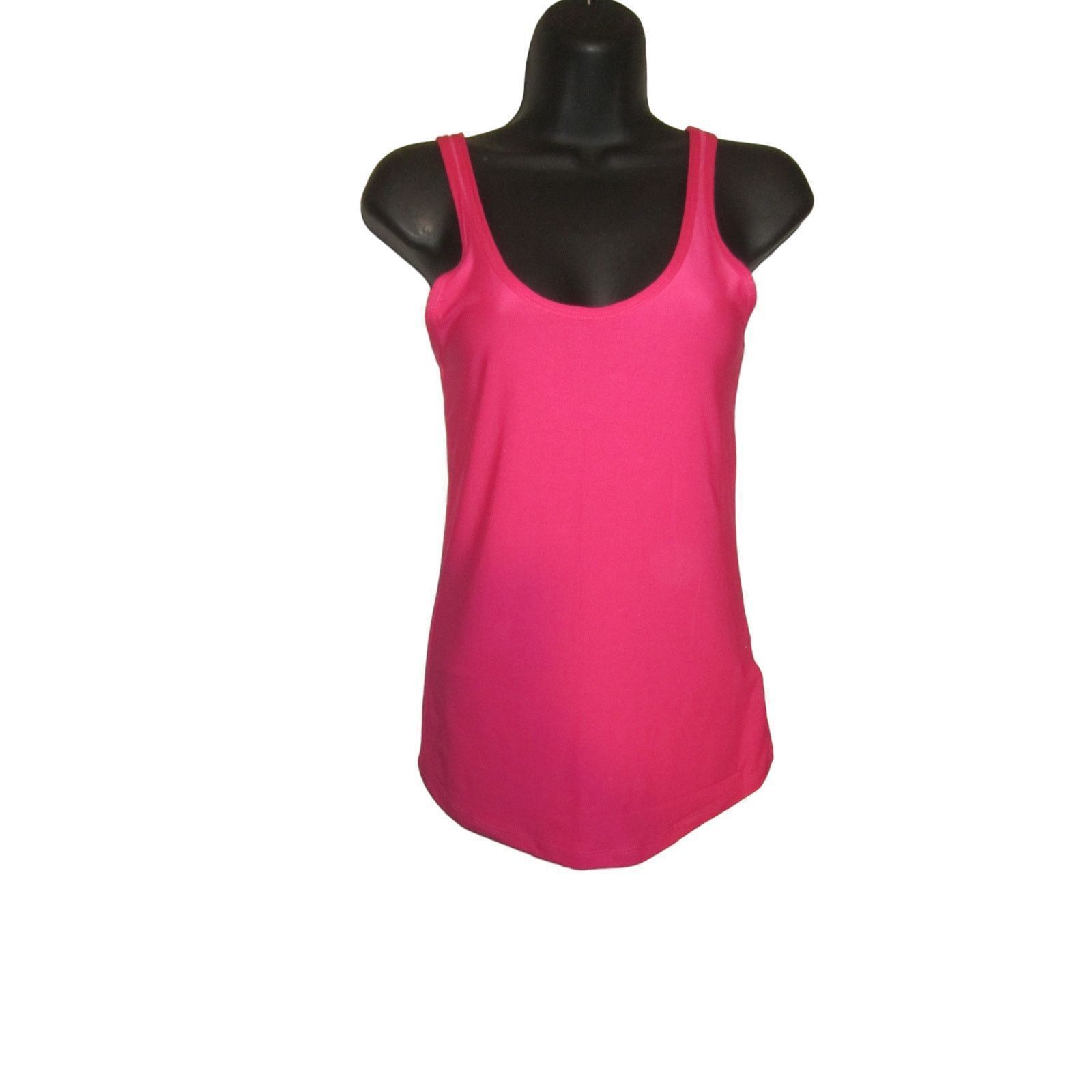 Other No Boundaries Tank Top Hot Pink Basic Stretchy S (3–5) Size S / US 4 / IT 40 - 2 Thumbnail