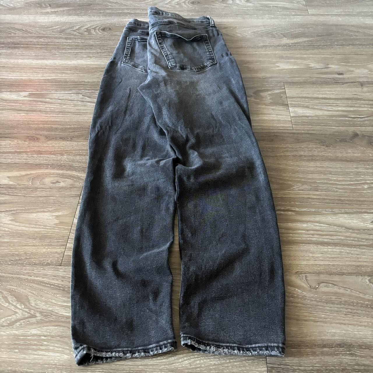 Japanese Brand Crazy Vintage Y2K/2000s Grunge Faded Black Distressed Rockstar Skinny Denim Jeans! 32x27 Size US 32 / EU 48 - 4 Thumbnail