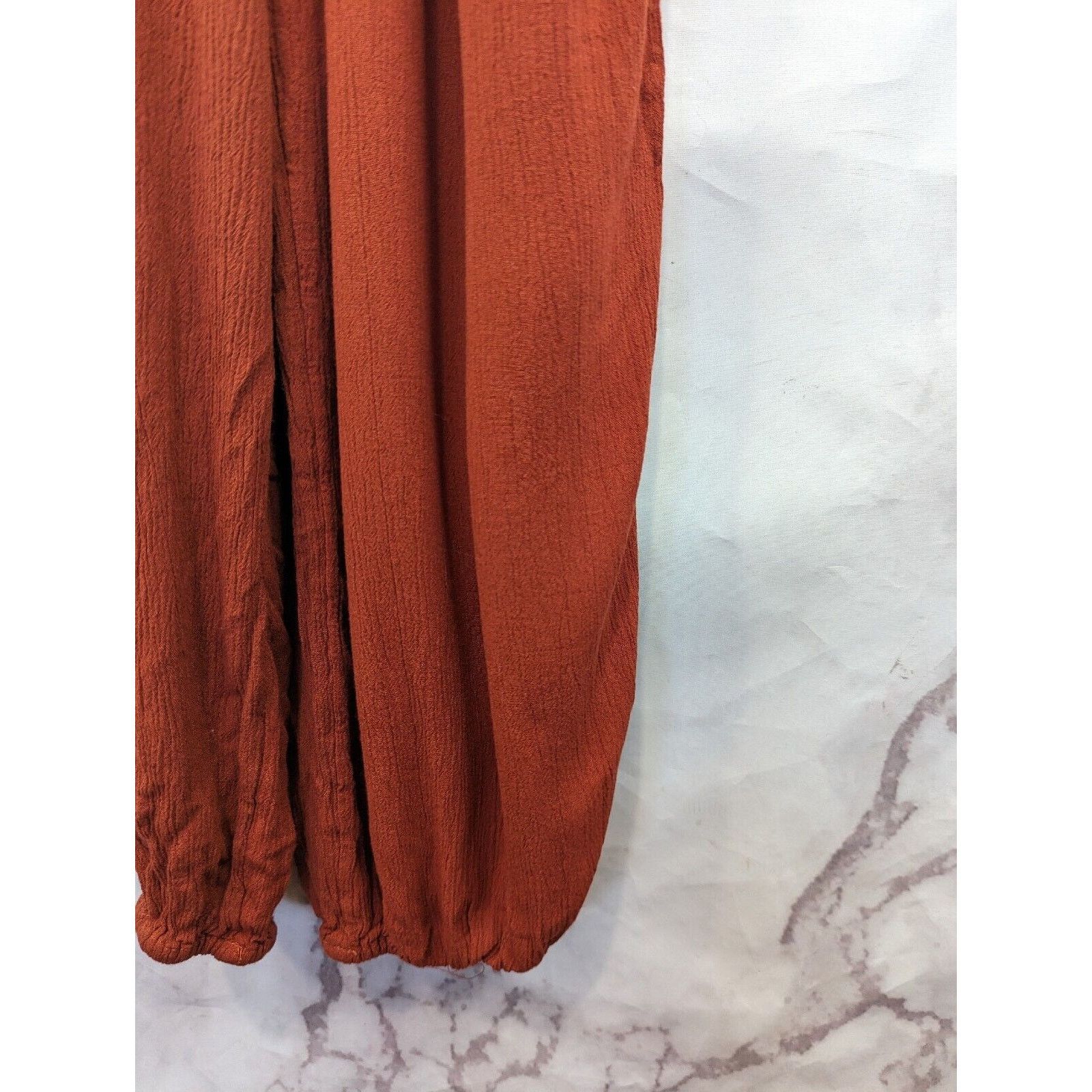 Anthropologie Anthropologie Elevenses Jumpsuit Women XS North Beach Orange Size 26" / US 2 / IT 38 - 5 Thumbnail
