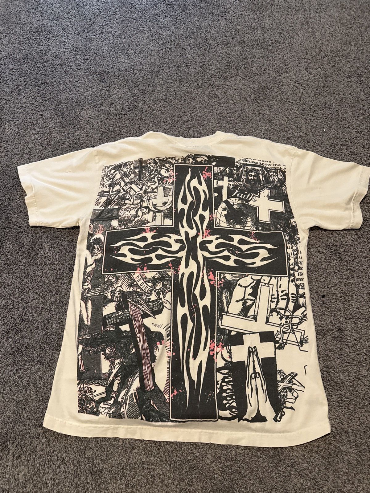 HELLSTAR Hellstar Lord and Savior Tee - BNWT - size Small - GRAIL Size US S / EU 44-46 / 1 - 2 Thumbnail