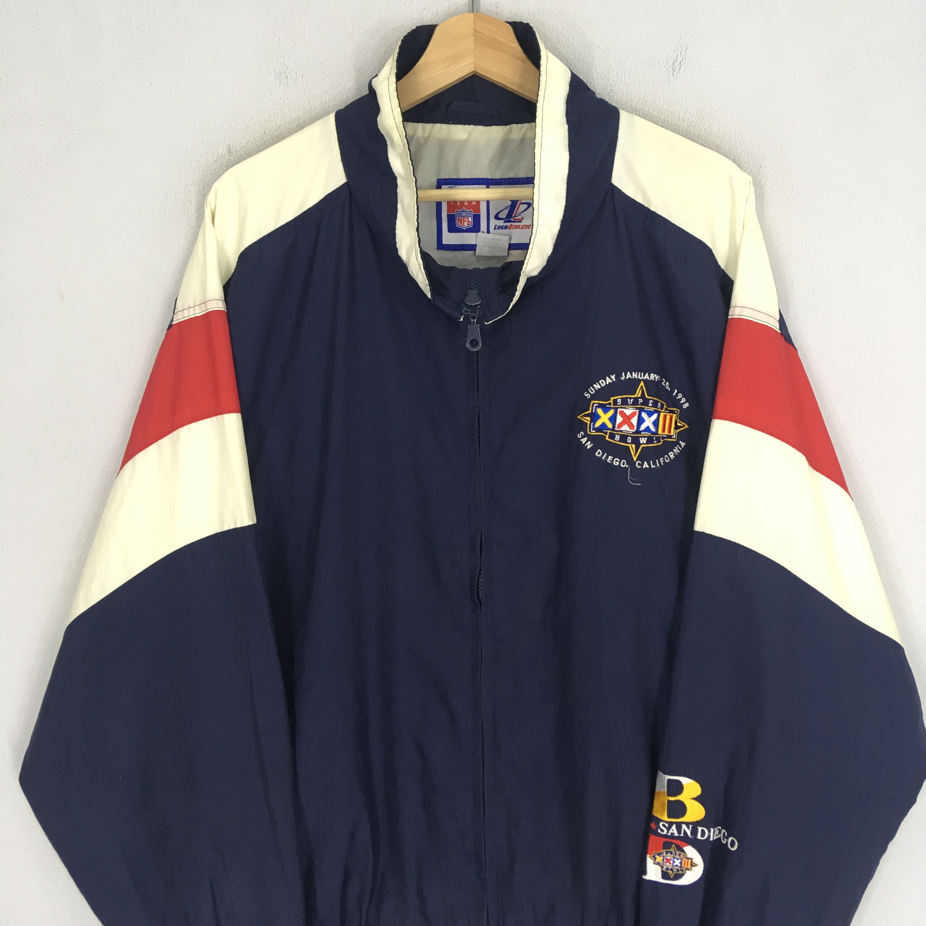 NFL Vintage 90's Super Bowl American Football Team Size US XL / EU 56 / 4 - 3 Thumbnail