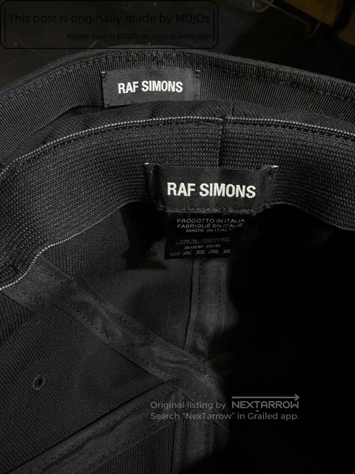 Raf Simons Raf Simons 19AW Runway Buckle Rider Hat. Size ONE SIZE - 6 Thumbnail