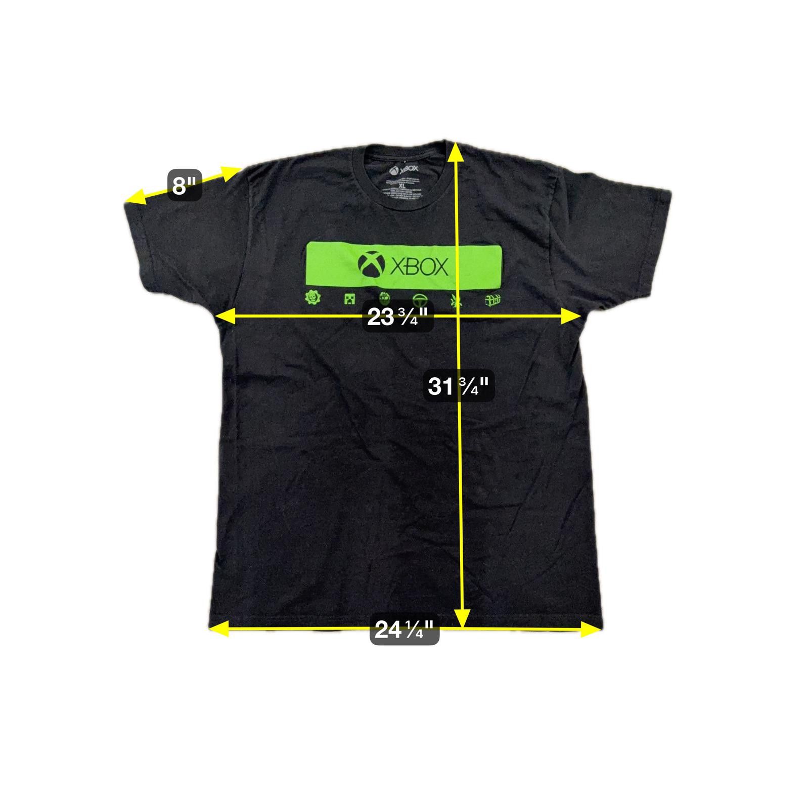 Other Official Xbox Logo T-Shirt Black - XL Size US XL / EU 56 / 4 - 4 Thumbnail