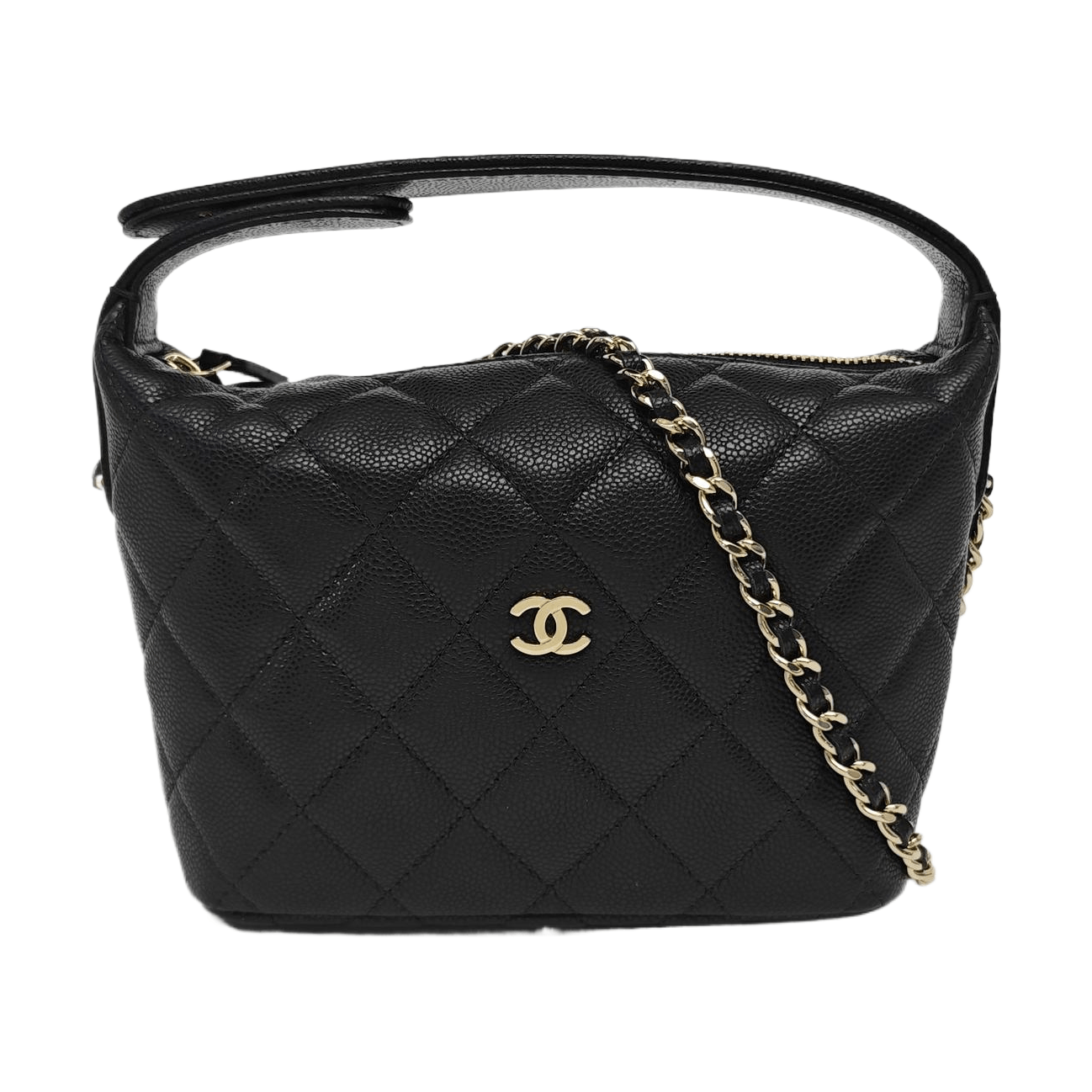 Chanel CHANEL Caviar Quilted Hobo Bag Size ONE SIZE - 1 Thumbnail