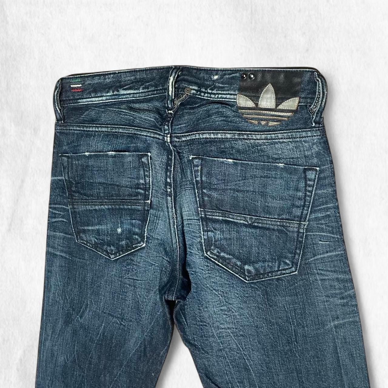 Diesel Rare DIESEL ADI-LARKEE dark indigo jeans 2009 made in Italy Size US 27 - 1 Thumbnail