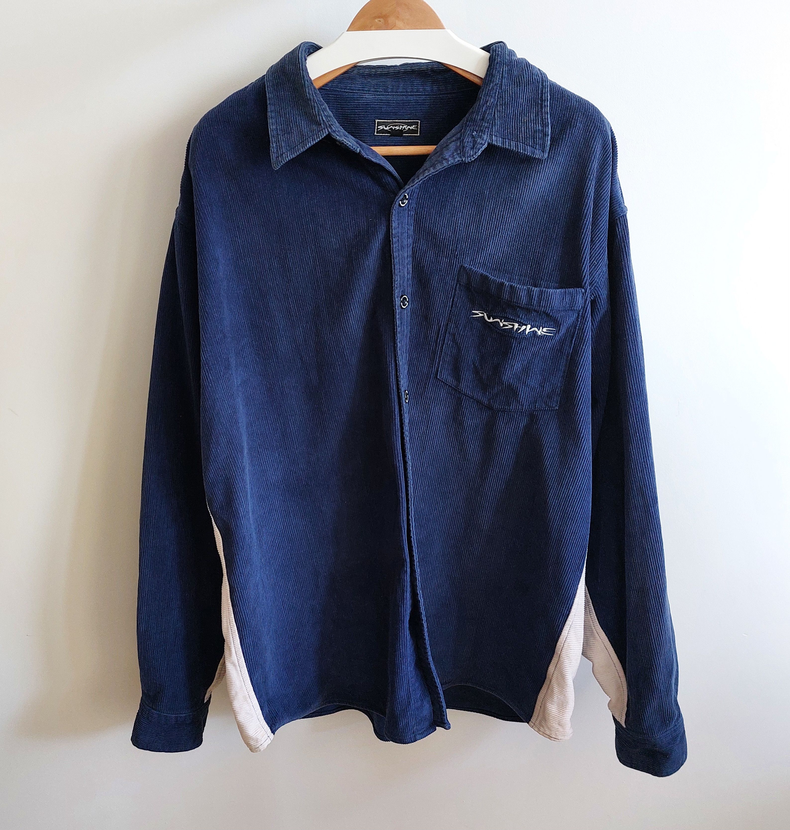 Vintage Vintage 90s y2k corduroy shirt Size US XL / EU 56 / 4 - 2 Thumbnail