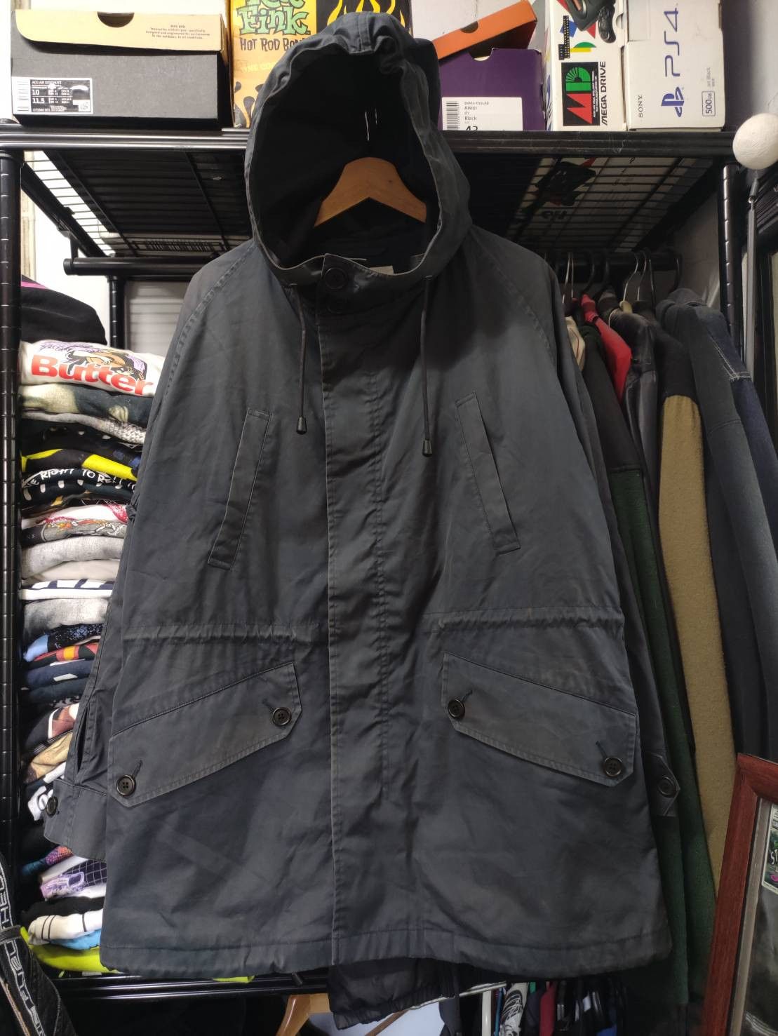 If Six Was Nine MHL Margaret Howell Parka Hoodie Jacket Size US M / EU 48-50 / 2 - 2 Thumbnail