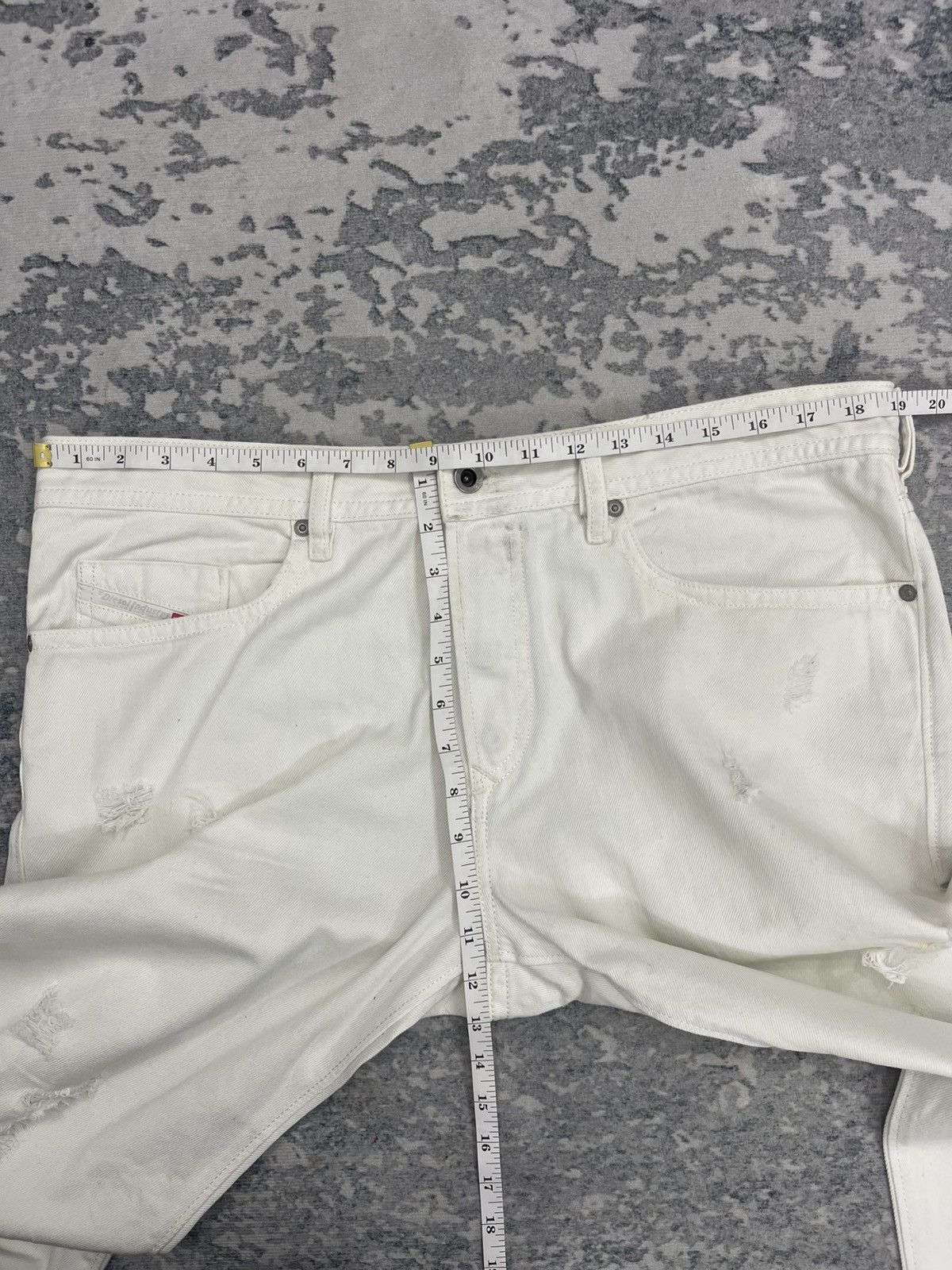 Diesel Diesel Industries Buster Fly Button Distressed Denim s12 Size US 36 / EU 52 - 18 Thumbnail