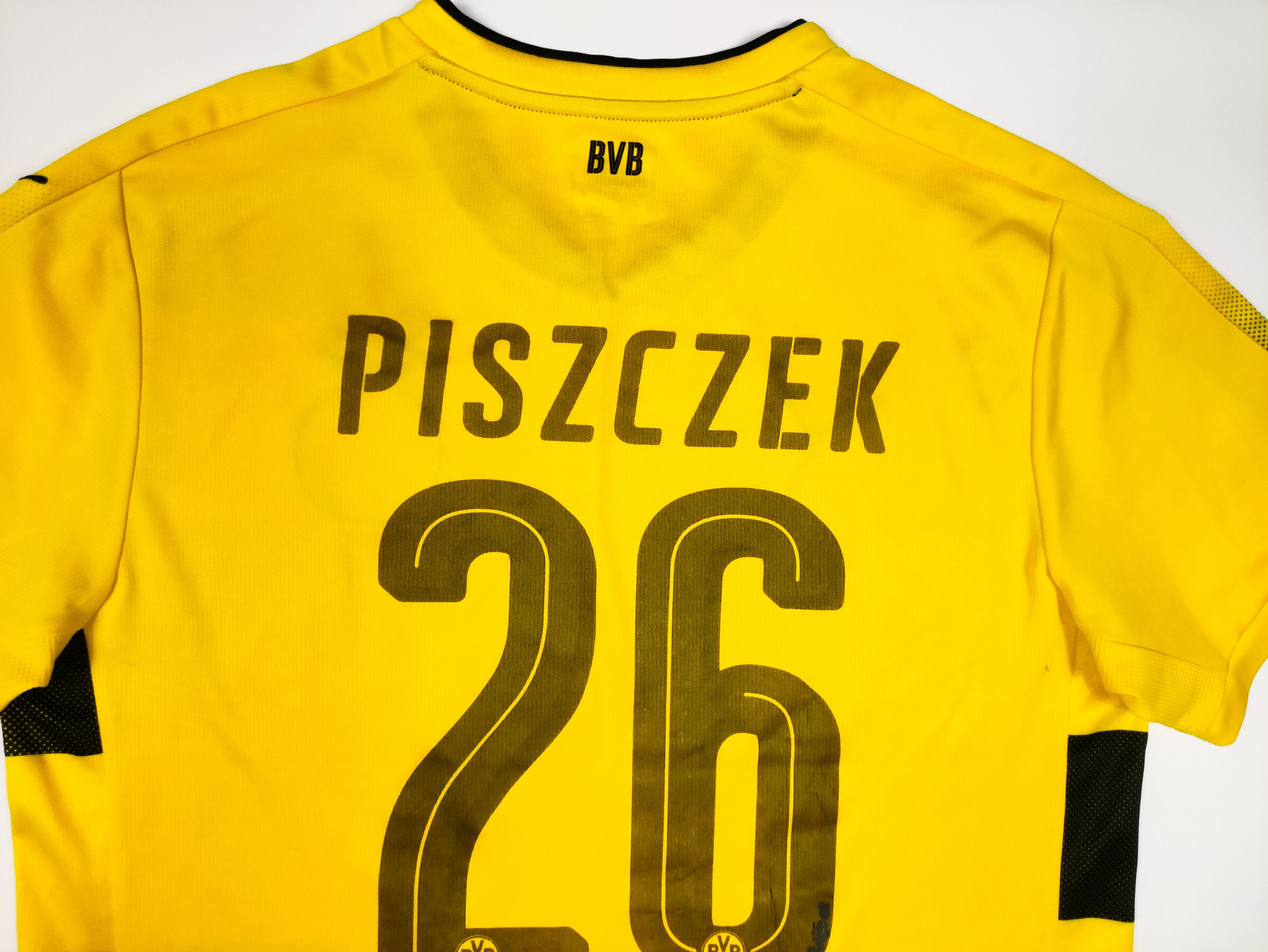 Puma Piszczek #26 Borussia Dortmund 2017 2018 Puma Home Shirt Size US L / EU 52-54 / 3 - 8 Thumbnail