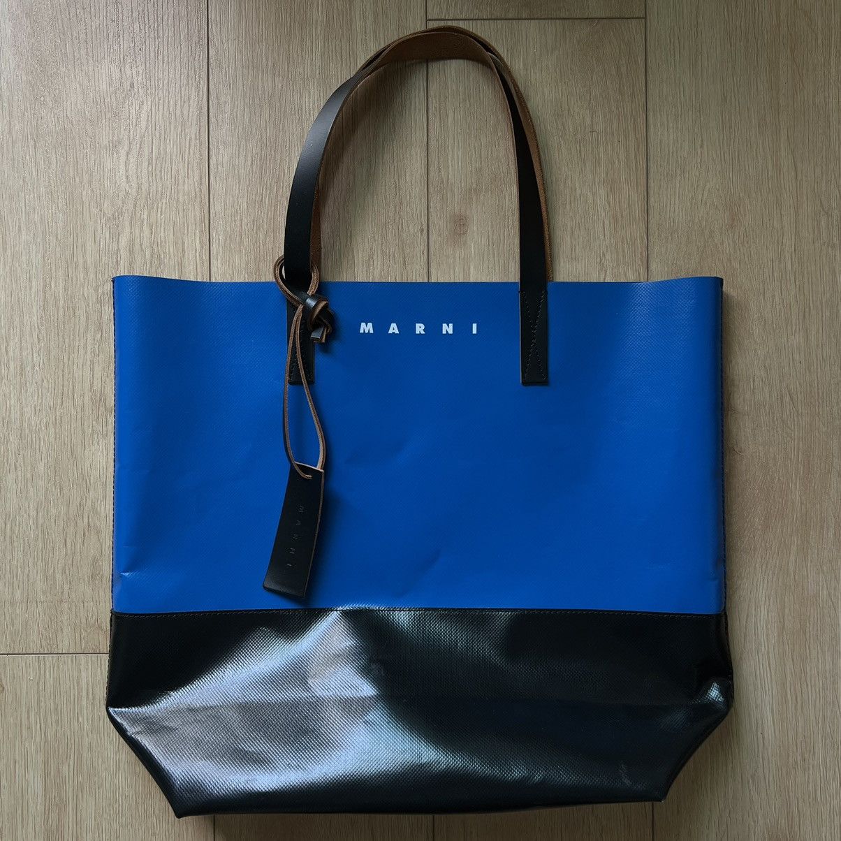 image of Marni Tote Bag in Blue, Women's