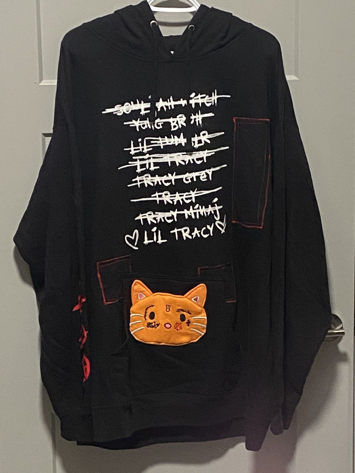 Band Tees Lil tracy merch patch hoodie Size US XXL / EU 58 / 5 - 1 Thumbnail