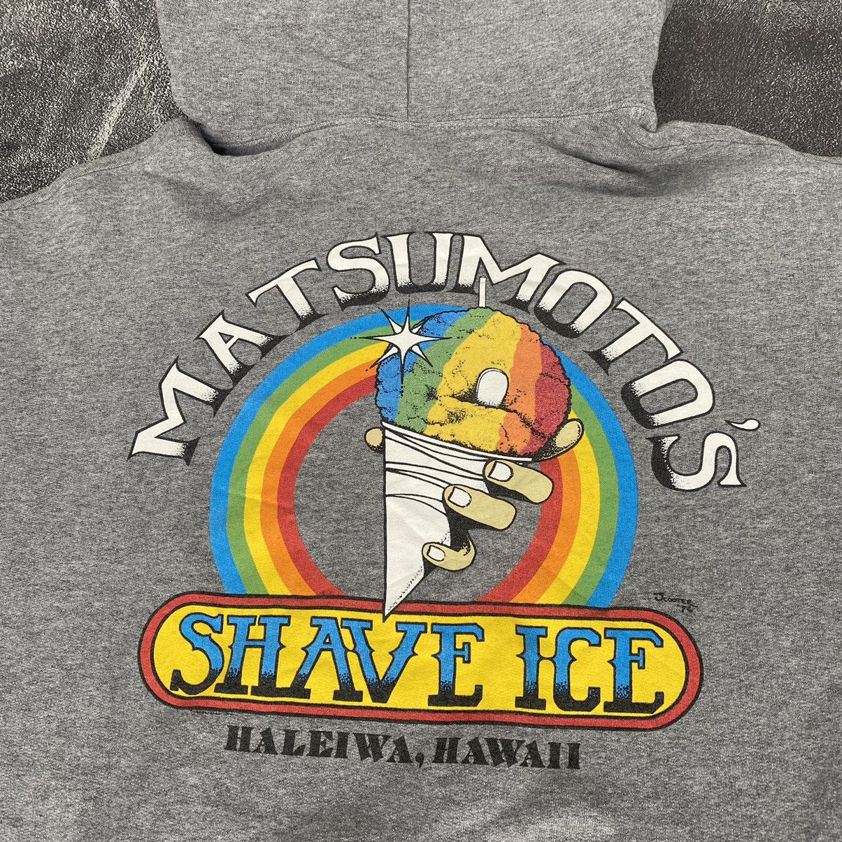 Vintage Vintage Very rare Matsumoto shaved ice cream hoodie Size US L / EU 52-54 / 3 - 5 Thumbnail