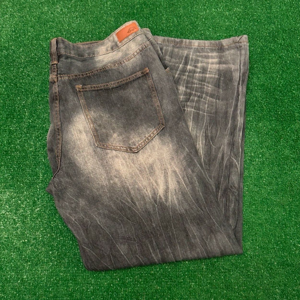 Ecko Unltd. Vintage Y2K Ecko Unltd Baggy Skater Grunge Jeans VTG Mens Sz 38 Dark Denim Wash Size US 38 / EU 54 - 5 Thumbnail