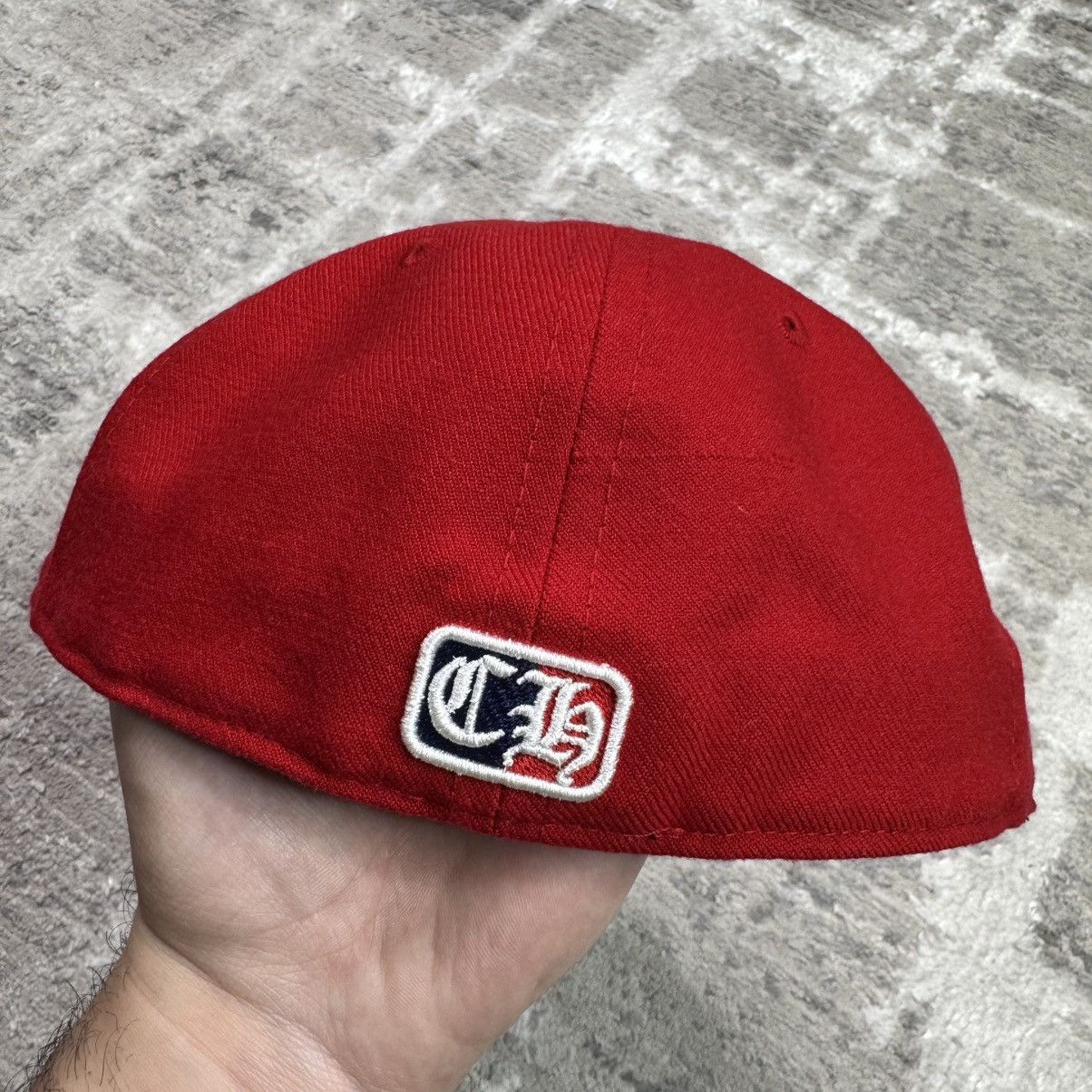 Chrome Hearts Love you heart baseball fitted hat Size ONE SIZE - 5 Thumbnail