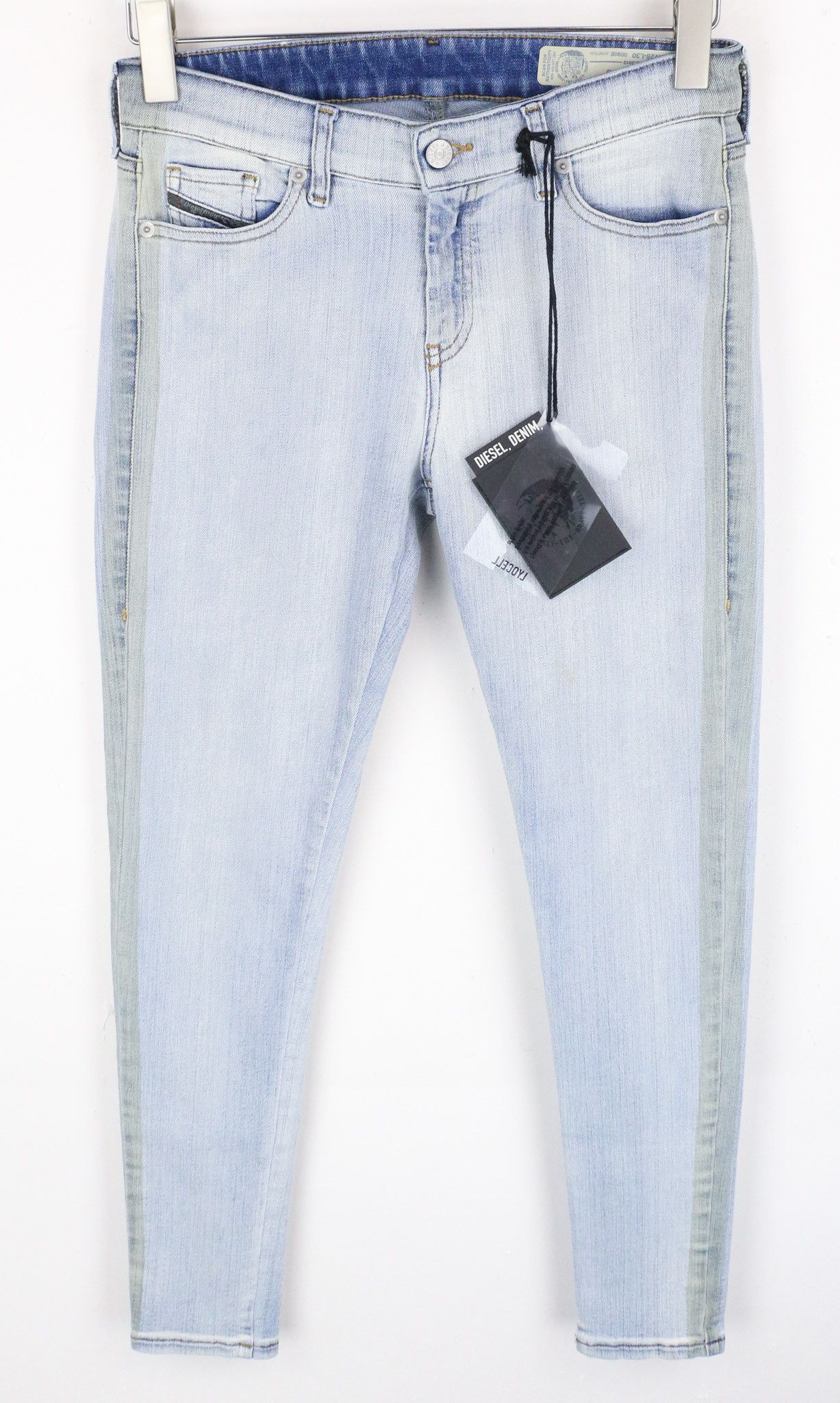 Diesel SLANDY-SP1 0090E W28/L30 Blue Stretch Skinny Jeans 69892 Size 28" / US 6 / IT 42 - 1 Thumbnail
