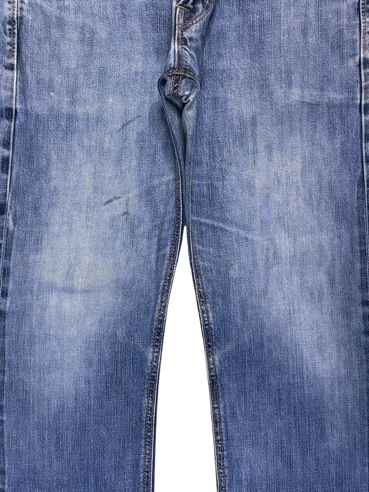 Edwin × Japanese Brand Vintage Japanese Edwin Selvage Buckle Back Slim Jeans Size US 32 / EU 48 - 6 Thumbnail