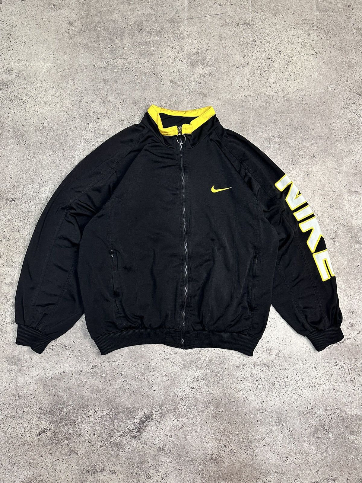 Nike Vintage Streetwear Nike Premier Nylon Sweatshirt Y2K Hoodie Size US M / EU 48-50 / 2 - 1 Thumbnail