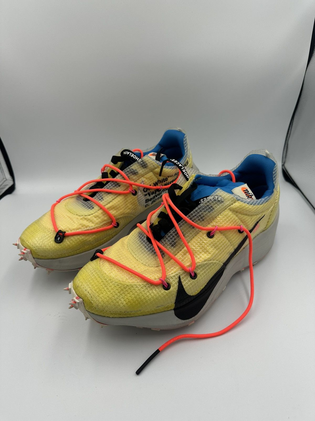 Nike × Off-White Nike X OFF WHITE TRACK SNEAKERS Size US 13 / EU 46 - 1 Thumbnail