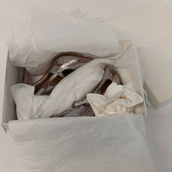 Maison Margiela Maison Margiela Distressed Metallic Mary Jane Pumps -EU36 Size US 6 / IT 36 - 15 Thumbnail