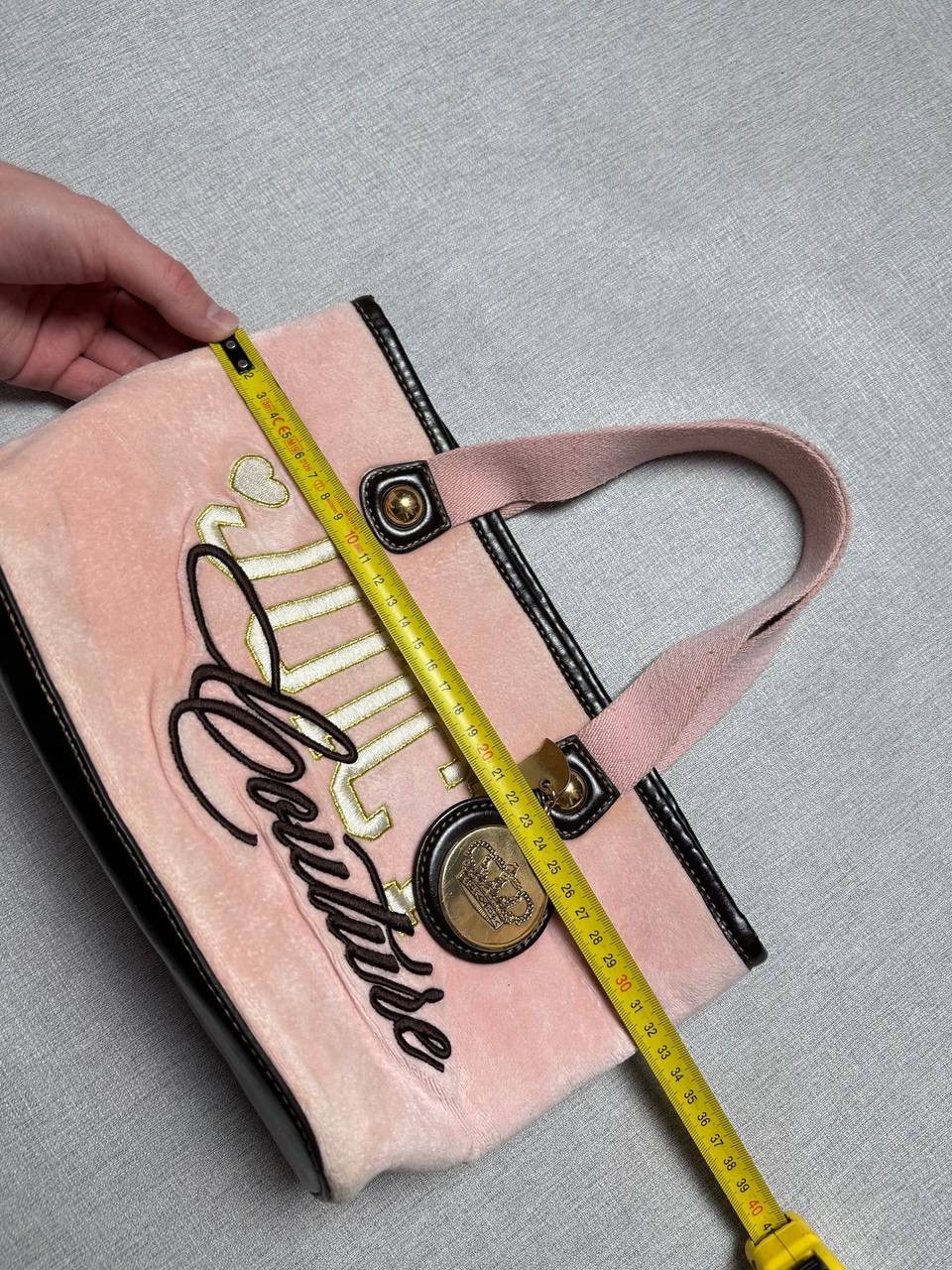 Juicy Couture Juicy Couture Vintage Velour Y2K Barbie Style Avantgarde Size ONE SIZE - 12 Thumbnail