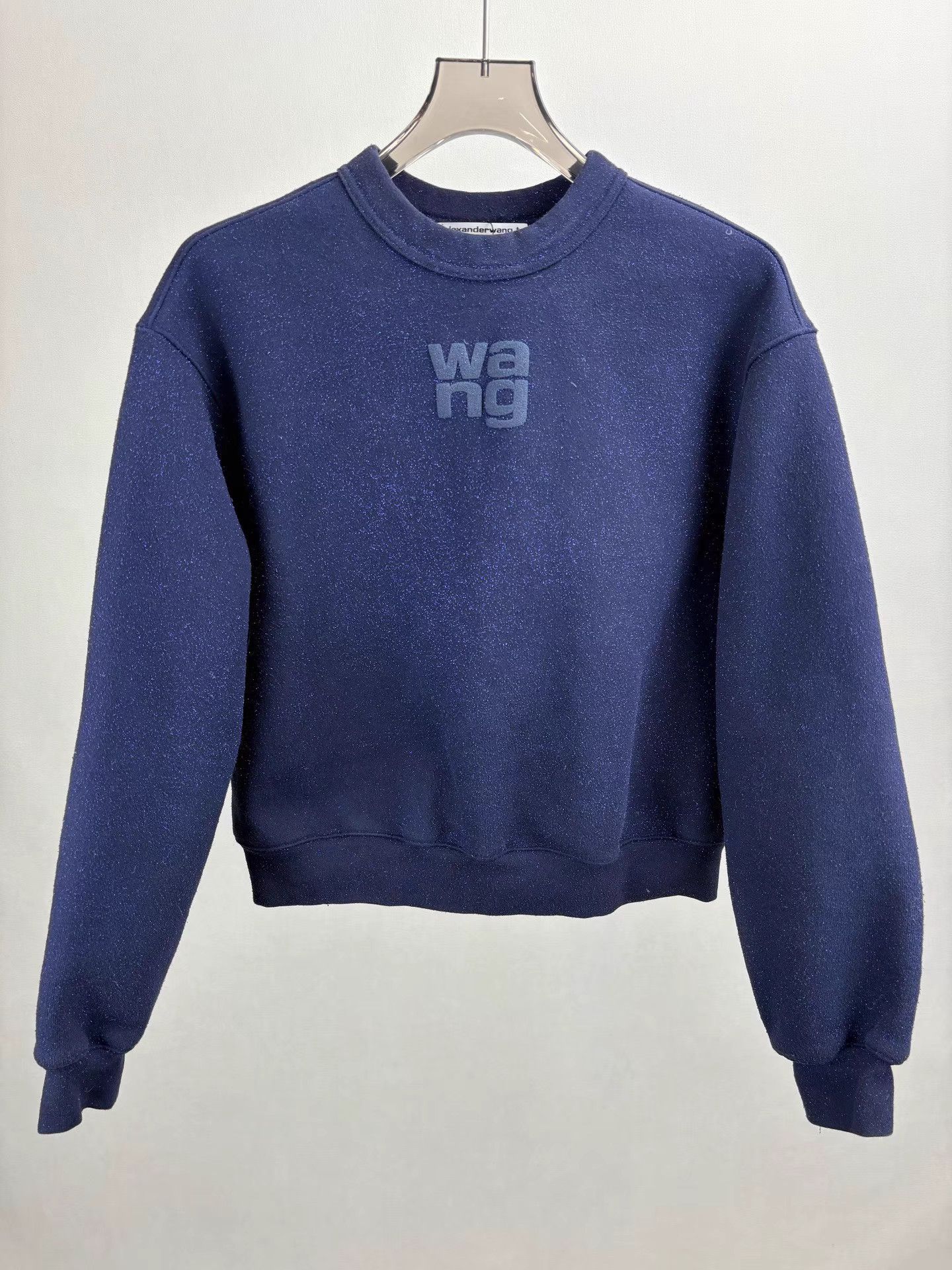 Alexander Wang ALEXANDER WANG Glitter Long Sleeve Sweatshirt Size US XS / EU 42 / 0 - 1 Thumbnail