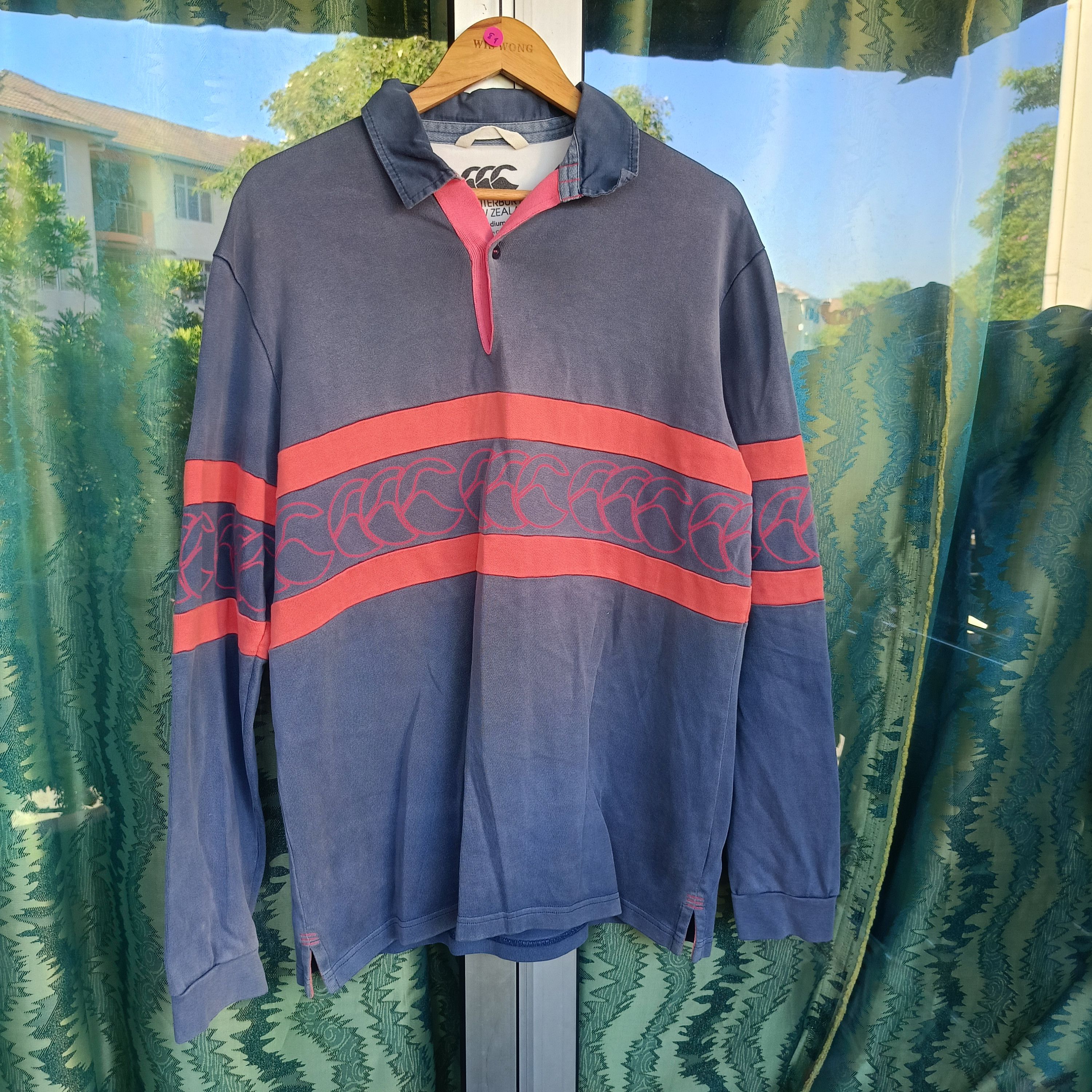 Canterbury of New Zealand Vintage Polo Rugby Canterbury sunfaded tee Size US XL / EU 56 / 4 - 2 Thumbnail