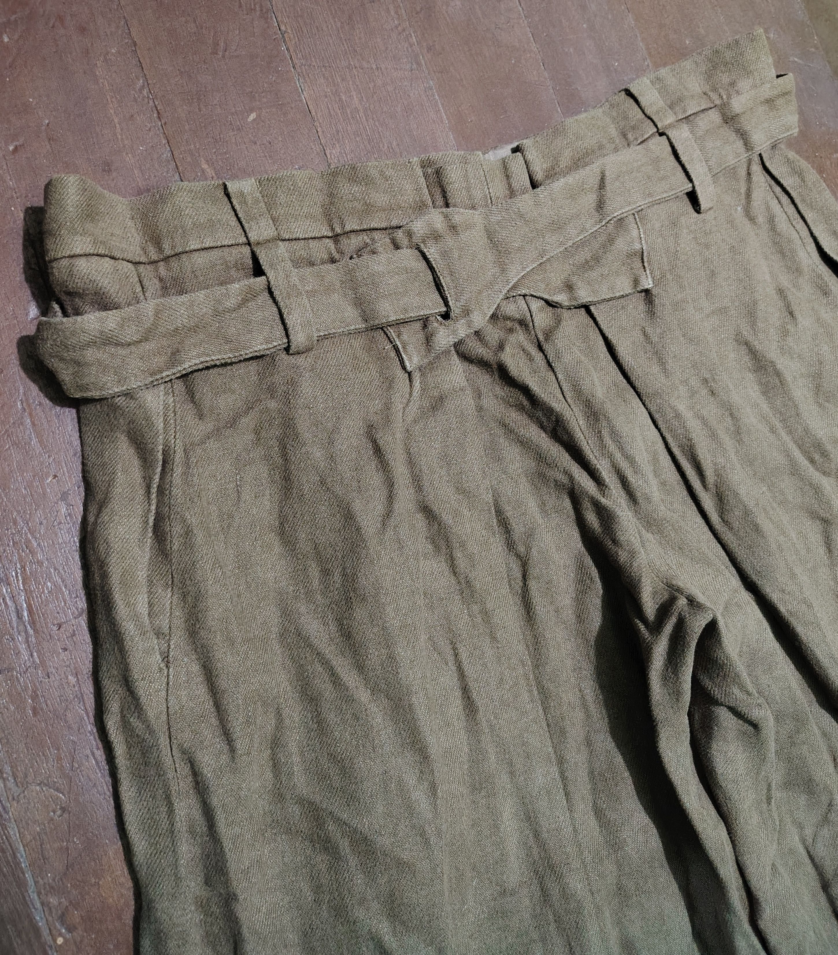 Chloe CHLOE - PHOEBE PHILO - Vintage - Wide Leg Linen Pant Size 38" / US 16 / IT 52 - 10 Thumbnail