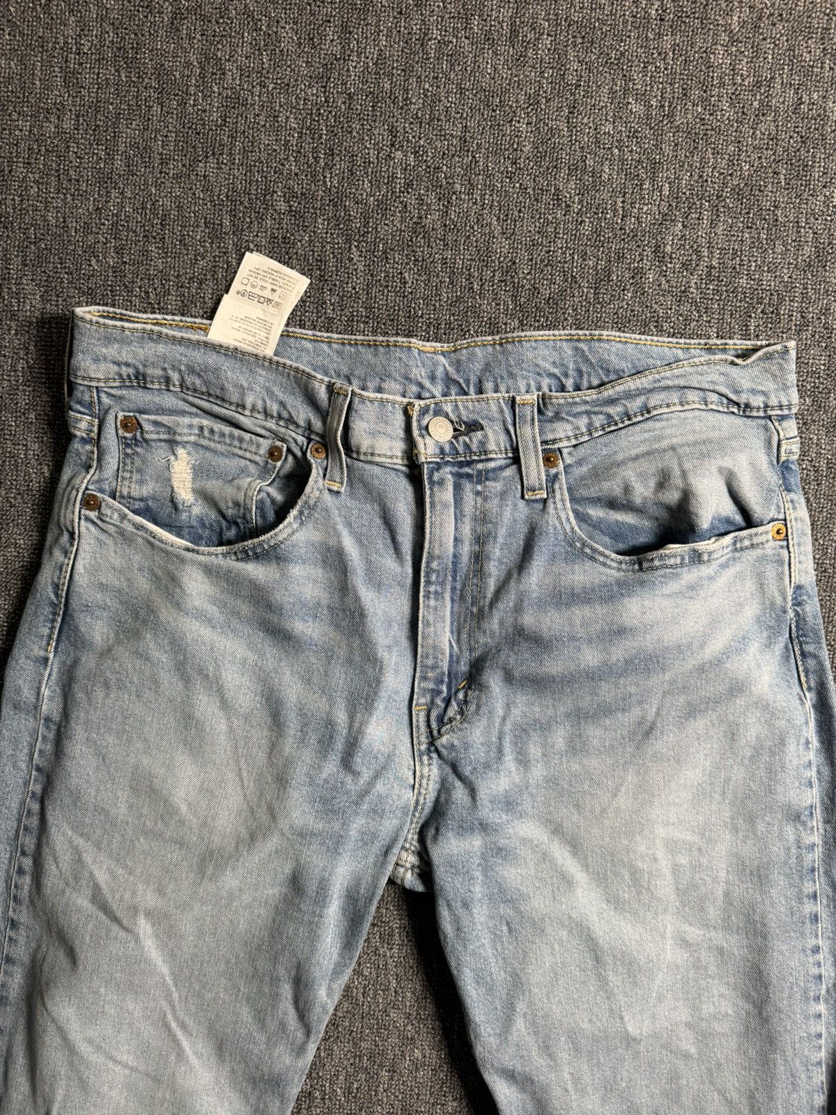 Levi's × Levi's Vintage Clothing Levi’s 502 Men’s 36x32 Distressed Jeans Regular Fit Size US 36 / EU 52 - 5 Thumbnail