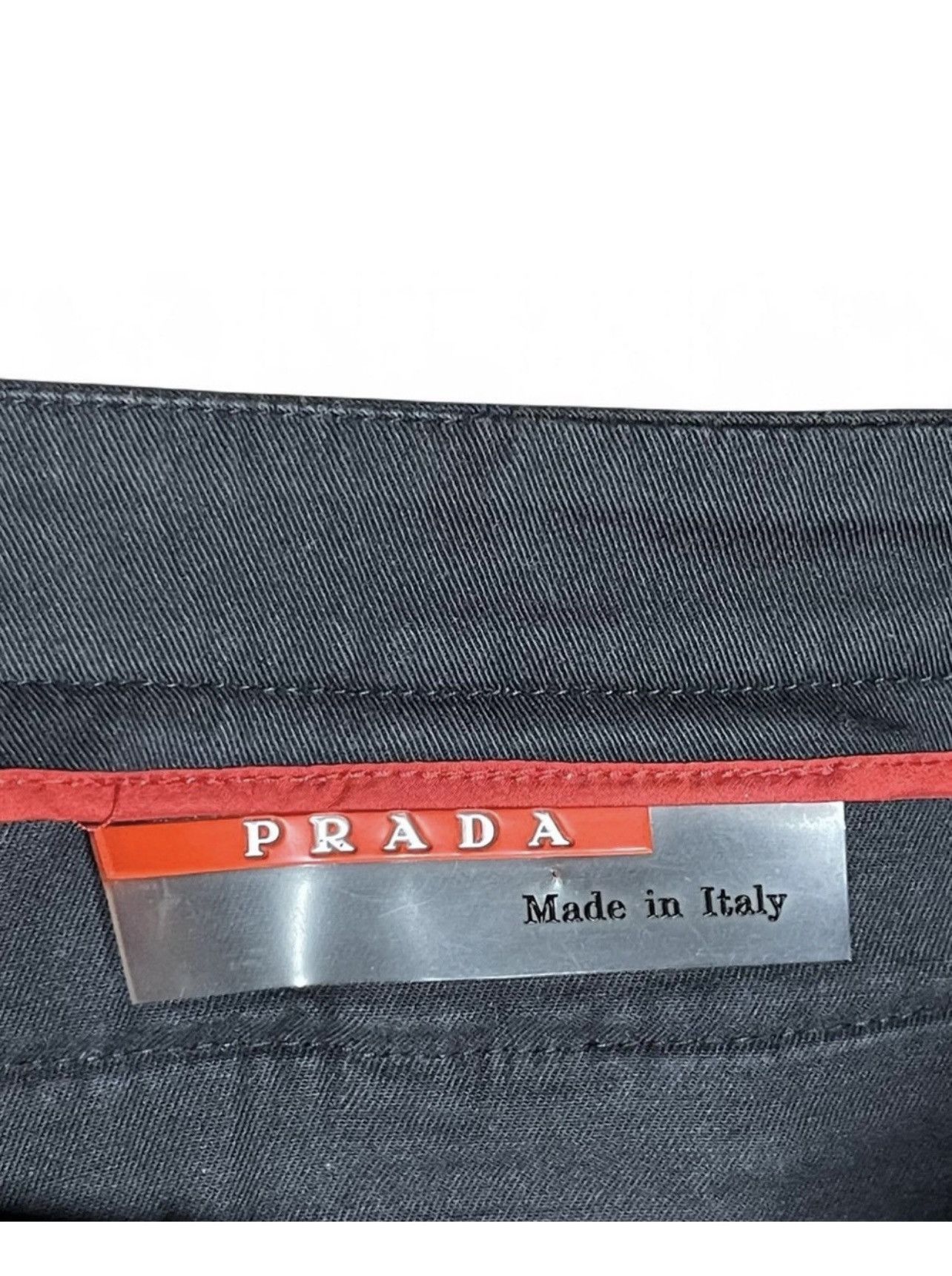 Prada Rare Prada Womens Cotton Blend Pants Size 28" / US 6 / IT 42 - 2 Thumbnail