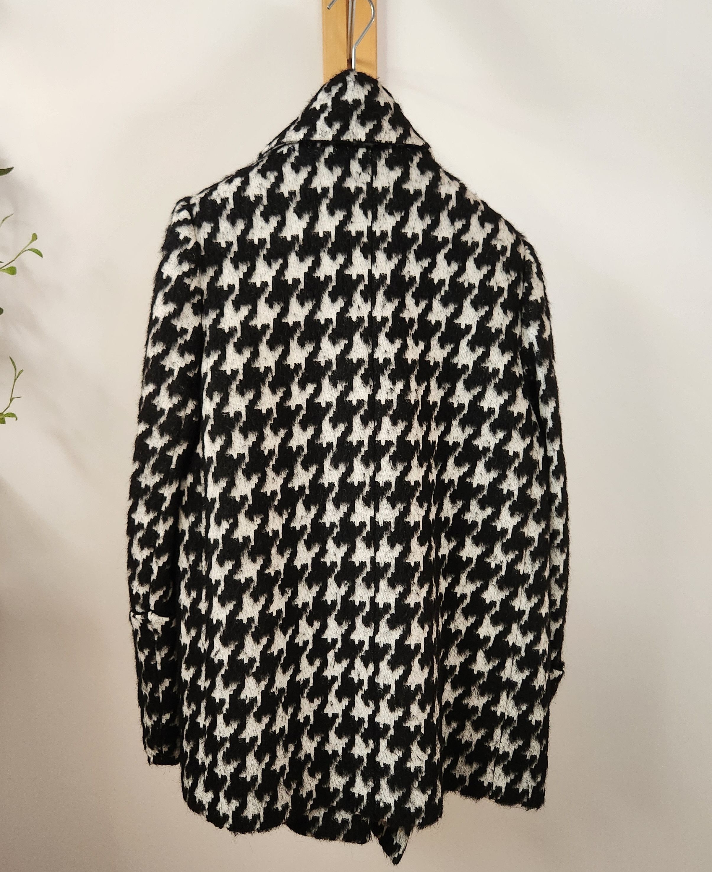SMYTHE Smythe Houndstooth Car Coat Size M / US 6-8 / IT 42-44 - 2 Thumbnail