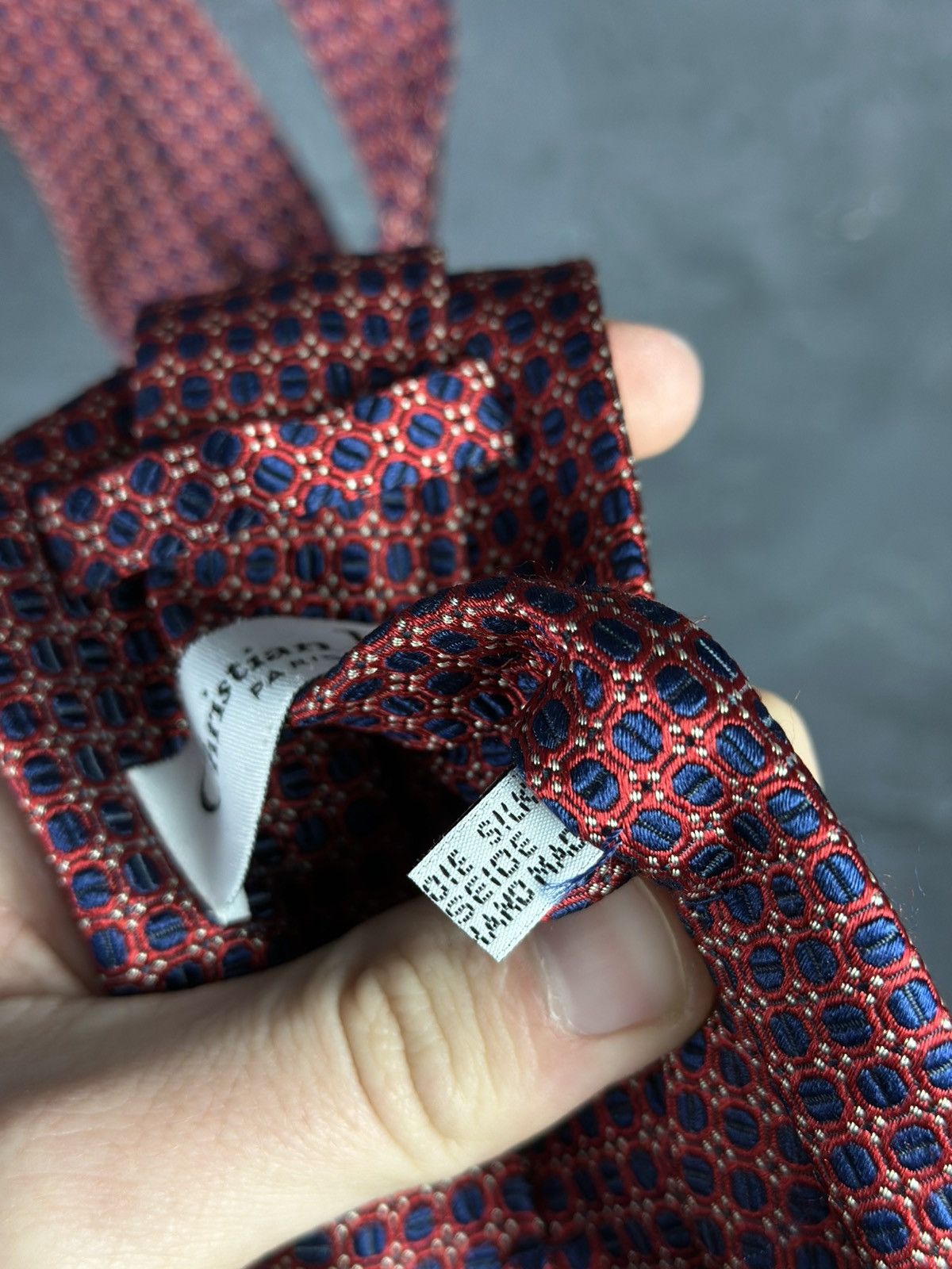 Dior Christian Dior 100% Silk Tie Design Mens Size ONE SIZE - 6 Thumbnail