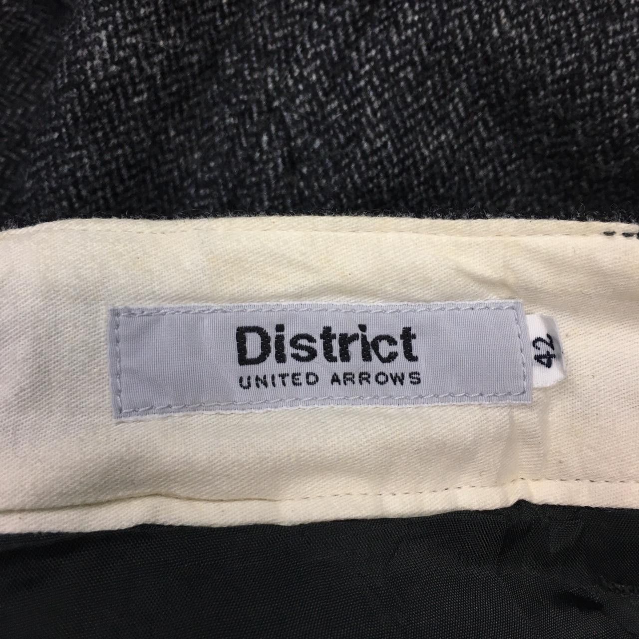 District UNITED ARROWS Vtg DISTRICT United Arrows Long Pants Trousers Formal Size US 29 - 3 Thumbnail