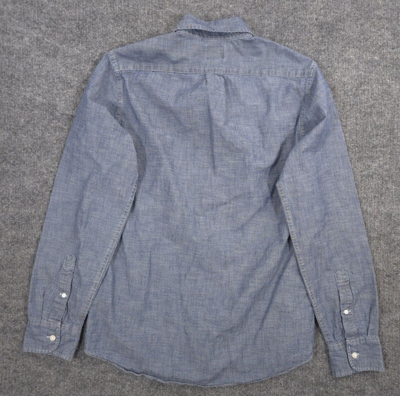 J.Crew J.Crew Chambray Shirt Men Small Size US S / EU 44-46 / 1 - 2 Thumbnail