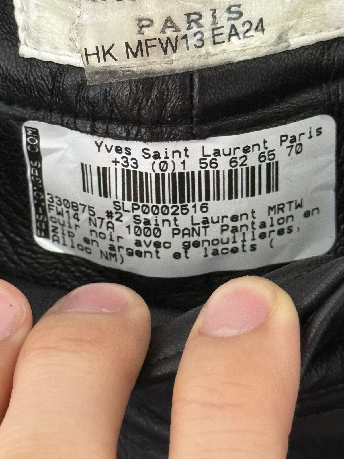 Saint Laurent Paris Saint laurent FW14 full leather biker pants SAMPLE read desc Size US 30 / EU 46 - 7 Thumbnail