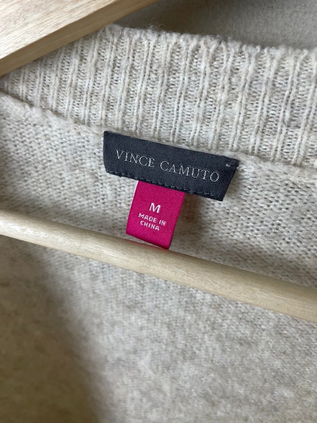 Vintage Vintage Front Seam Knit Sweater Size US M / EU 48-50 / 2 - 1 Thumbnail