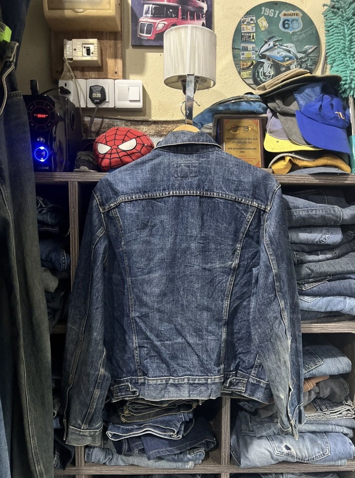 Levi's Vintage Clothing 🔥Vintage Levis Made in Usa Denim Trucker Size US M / EU 48-50 / 2 - 3 Thumbnail