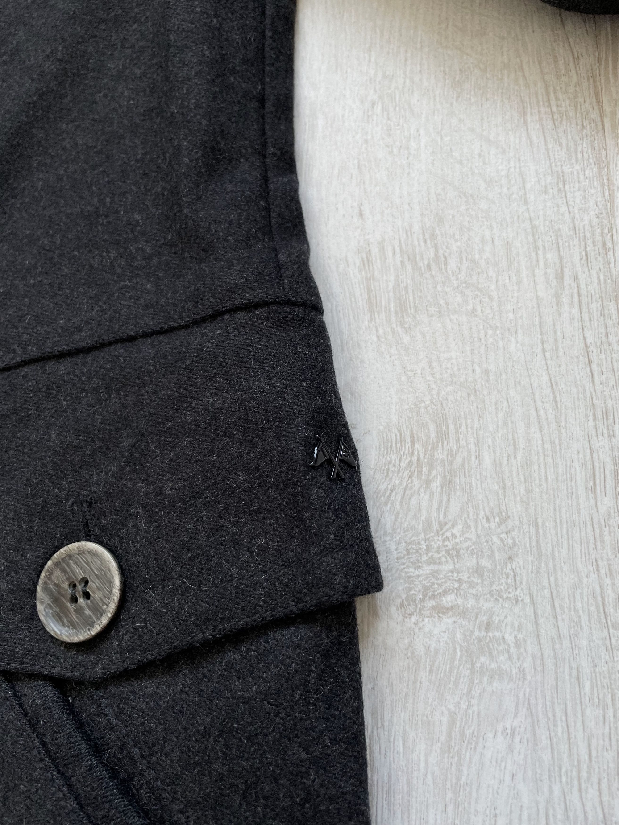 Burberry Thomas Burberry Wool Grey Coat Luxury Size M / US 6-8 / IT 42-44 - 4 Thumbnail
