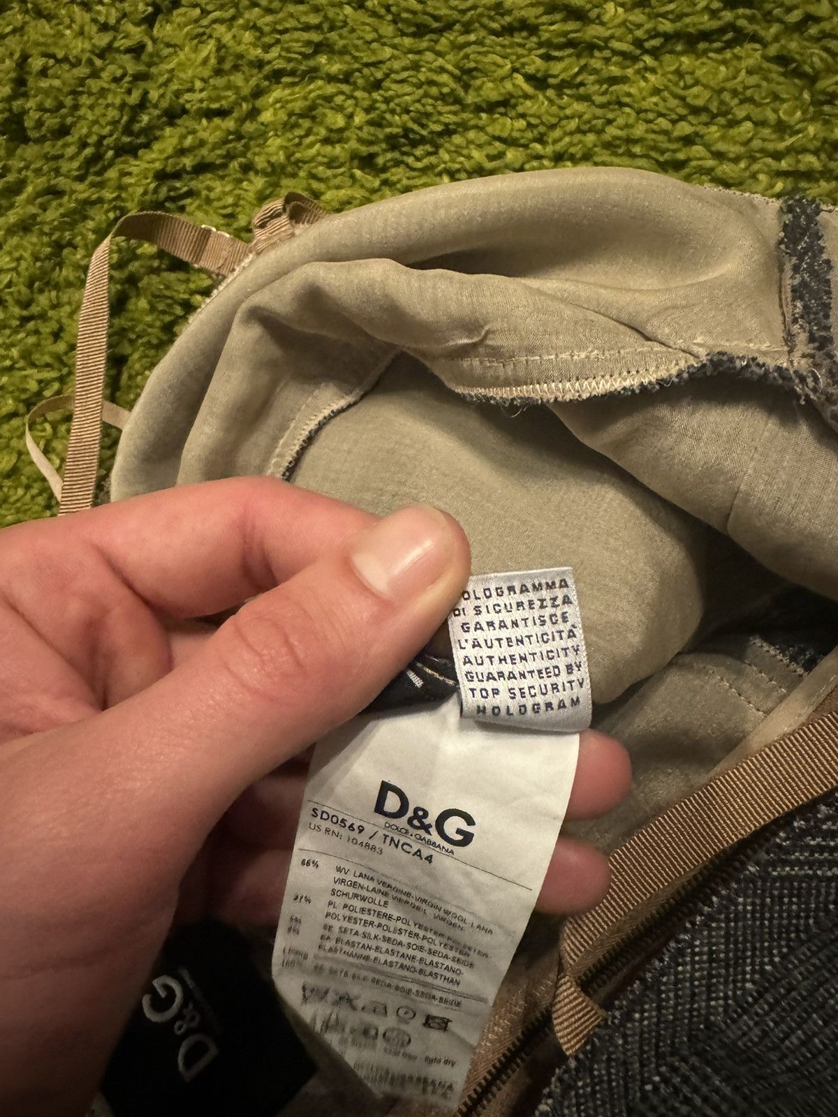 Designer × Dolce & Gabbana Dolce & Gabbana D&G wool blend dress Size S / US 4 / IT 40 - 11 Thumbnail