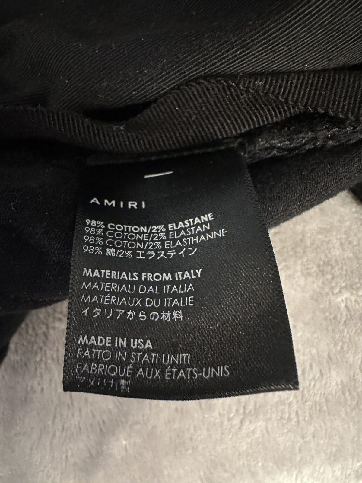 Amiri Amiri Black Denim Size US 30 / EU 46 - 6 Thumbnail